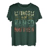 Kings Are Named Matthew Shirt Lustiger personalisierter Name T-Shirt