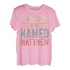 Kings Are Named Matthew Shirt Lustiger personalisierter Name T-Shirt