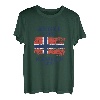 Angeltour Norwegen 2023 Norway Flag Angeln T-Shirt
