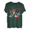 Norwegen Expedition Nordkap Berge Elch Flagge Skandinavien T-Shirt