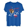 Norwegen Expedition Nordkap Berge Elch Flagge Skandinavien T-Shirt