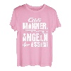 Echte Männer Angeln Ihr Essen - Angler T-Shirt
