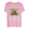 Vater Angler Kinder Vatertag Sohn Töchter Papa Angeln T-Shirt
