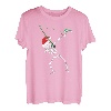 Dabbing Skeleton Angeln T-Shirt Weihnachten Angeln Tee T-Shirt