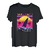 Puerto Escondido Retro 80er Jahre Stil Souvenir Strand T-Shirt