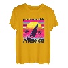 Puerto Escondido Retro 80er Jahre Stil Souvenir Strand T-Shirt