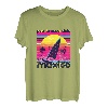 Puerto Escondido Retro 80er Jahre Stil Souvenir Strand T-Shirt