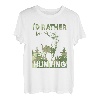 Hapfox Lustiges Jäger-Geweih T-Shirt