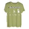 Herren Today's Schedule Coffee Biking Exercise Beer Relax Outdoors T-Shirt