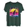Barbados Retro 80er Jahre Stil Souvenir Strand T-Shirt