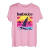 Barbados Retro 80er Jahre Stil Souvenir Strand T-Shirt