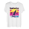 Barbados Retro 80er Jahre Stil Souvenir Strand T-Shirt