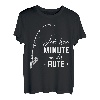 Jede freie Minute an der Rute Angler Angeln T-Shirt