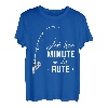 Jede freie Minute an der Rute Angler Angeln T-Shirt