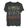 Kings Are Named Alberto T-Shirt, lustiger Name T-Shirt