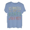 Kings Are Named Jeffrey Shirt, lustiger Name T-Shirt