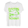 Born To Go Fishing Forced To Go To School Angeln Kinder T-Shirt