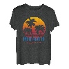 Vintage Porterville California Palmen Sunset CA Retro T-Shirt