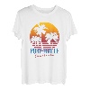 Vintage Porterville California Palmen Sunset CA Retro T-Shirt