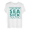 Ich habe Sea Sick Apparel Funny angerufen T-Shirt