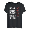 Fisherman Daddy Vatertag Angeln T-Shirt