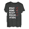 Fisherman Daddy Vatertag Angeln T-Shirt