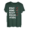 Fisherman Daddy Vatertag Angeln T-Shirt