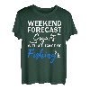 Angler Angeln Zigarre T-Shirt