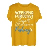 Angler Angeln Zigarre T-Shirt