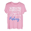 Angler Angeln Zigarre T-Shirt