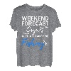 Angler Angeln Zigarre T-Shirt