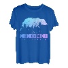Mendocino California Bear Grizzly Pride Outdoor Vintage T-Shirt