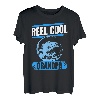 Lustige Fischerrolle zum Vatertag, cooler Opa, Angelliebhaber T-Shirt