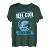 Lustige Fischerrolle zum Vatertag, cooler Opa, Angelliebhaber T-Shirt
