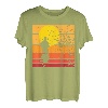 Retro Vintage Fliegenfischer, Frauen Angeln T-Shirt