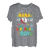 Nana of Big One, zum 1. Geburtstag, für Jungen, passende Familienangeln T-Shirt
