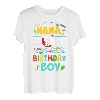 Nana of Big One, zum 1. Geburtstag, für Jungen, passende Familienangeln T-Shirt