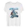 Angeln Fischer Angelrute Lustig zittern Spruch Geschenk T-Shirt
