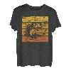 Vintage Angler Fischen Retro Angel Angeln Geschenk Fisch T-Shirt