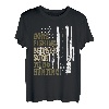 Gone Fishin' Be Back Soon To Go Huntin' Hirsch Jagd Angeln T-Shirt