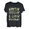 Jagd Angeln Shirt Jagd Angeln Loving Every Day Camo T-Shirt