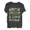 Jagd Angeln Shirt Jagd Angeln Loving Every Day Camo T-Shirt