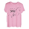 Lustige Katze mit Angel Angler und Sonnenbrille T-Shirt