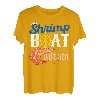 Garnelenboot Captain Shrimping T-Shirt