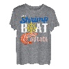 Garnelenboot Captain Shrimping T-Shirt