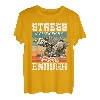 Stress wird durch nicht genug Angeln verursacht, Stressbewusstsein T-Shirt