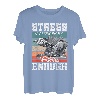 Stress wird durch nicht genug Angeln verursacht, Stressbewusstsein T-Shirt