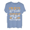 Ich Rette Fische Aus Dem Wassern Und Bier Aus Flaschen Angel T-Shirt