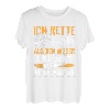 Ich Rette Fische Aus Dem Wassern Und Bier Aus Flaschen Angel T-Shirt