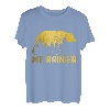 Mount Rainier Washington Bär Grizzly im Freien PNW Vintage T-Shirt
